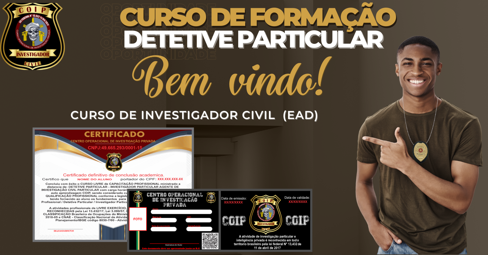 CURSO DE INVESTIGADOR CIVIL