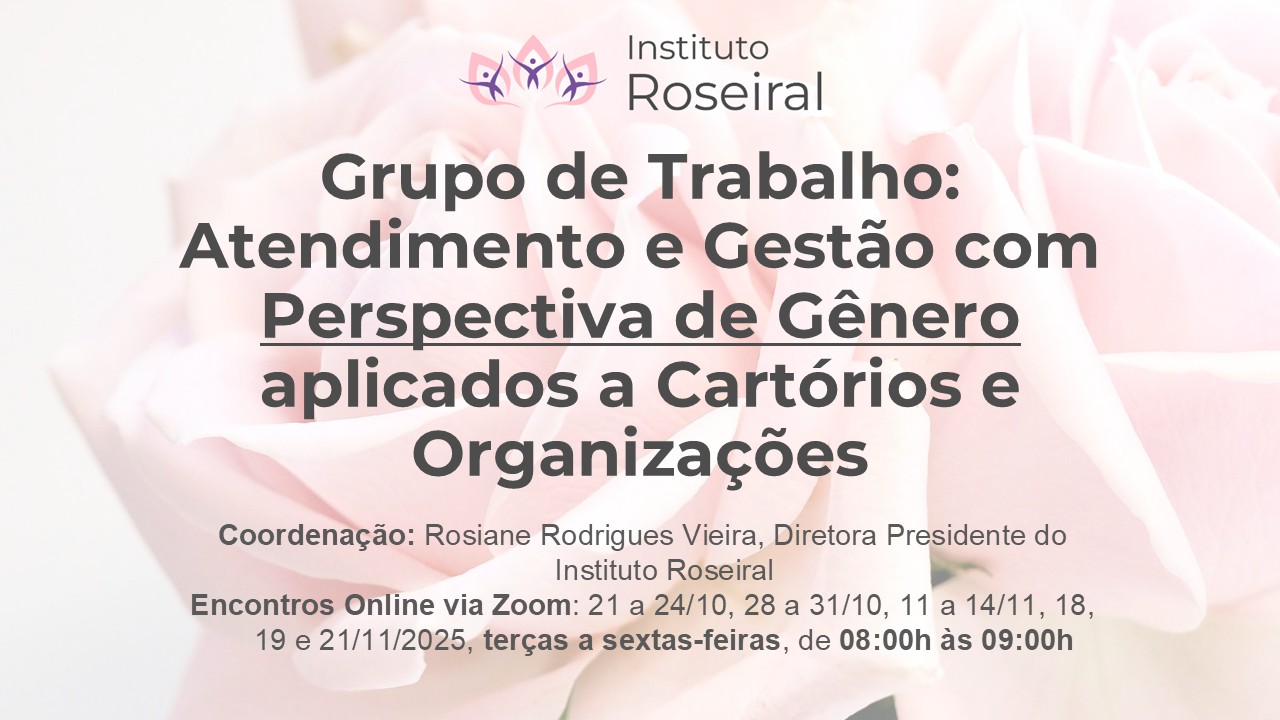 Grupo de Trabalho Atendimento e Gestão com Perspectiva de Gênero