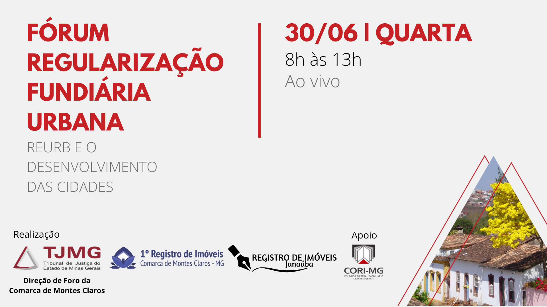 Fórum Regularização Fundiária Urbana