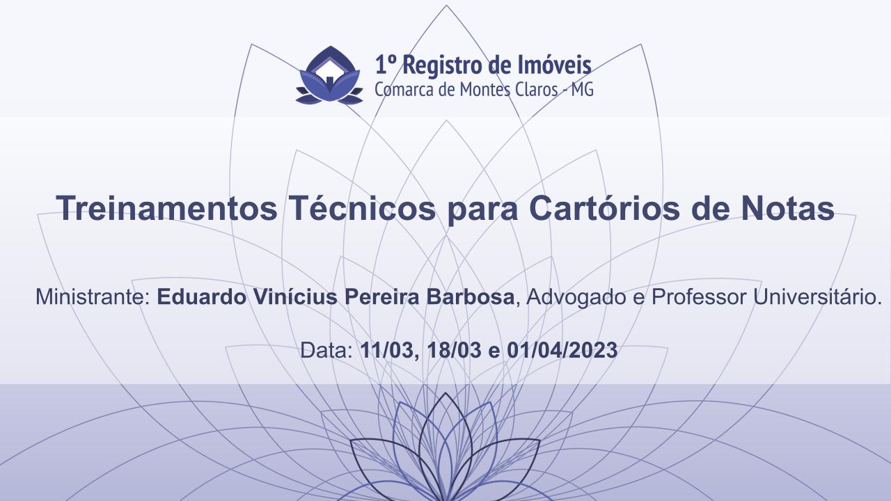Treinamentos técnicos para Cartórios de Notas