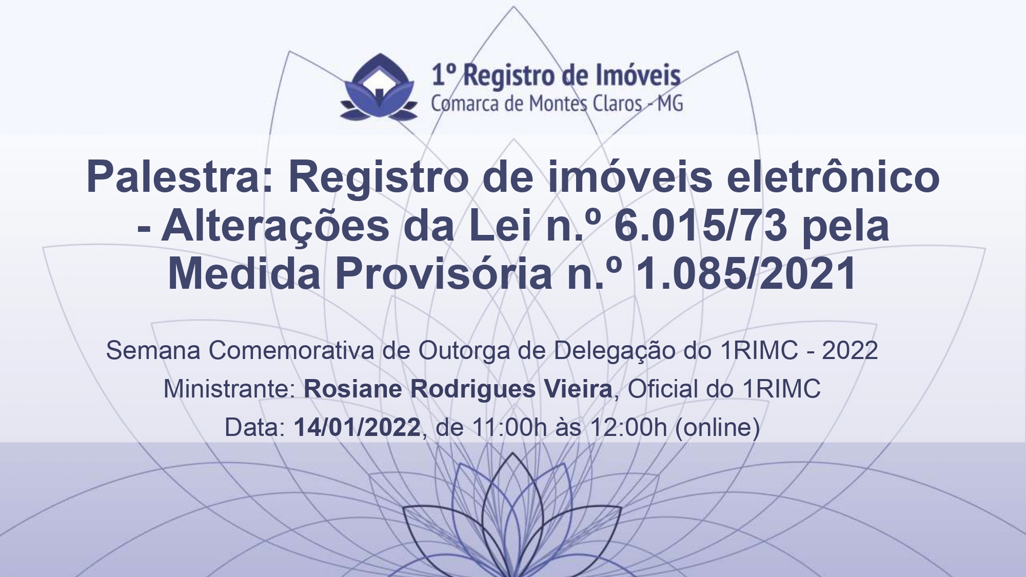 Registro de imóveis eletrônico - Alterações da Lei n.º 6.015/73 pela Medida Provisória n.º 1.085/2021