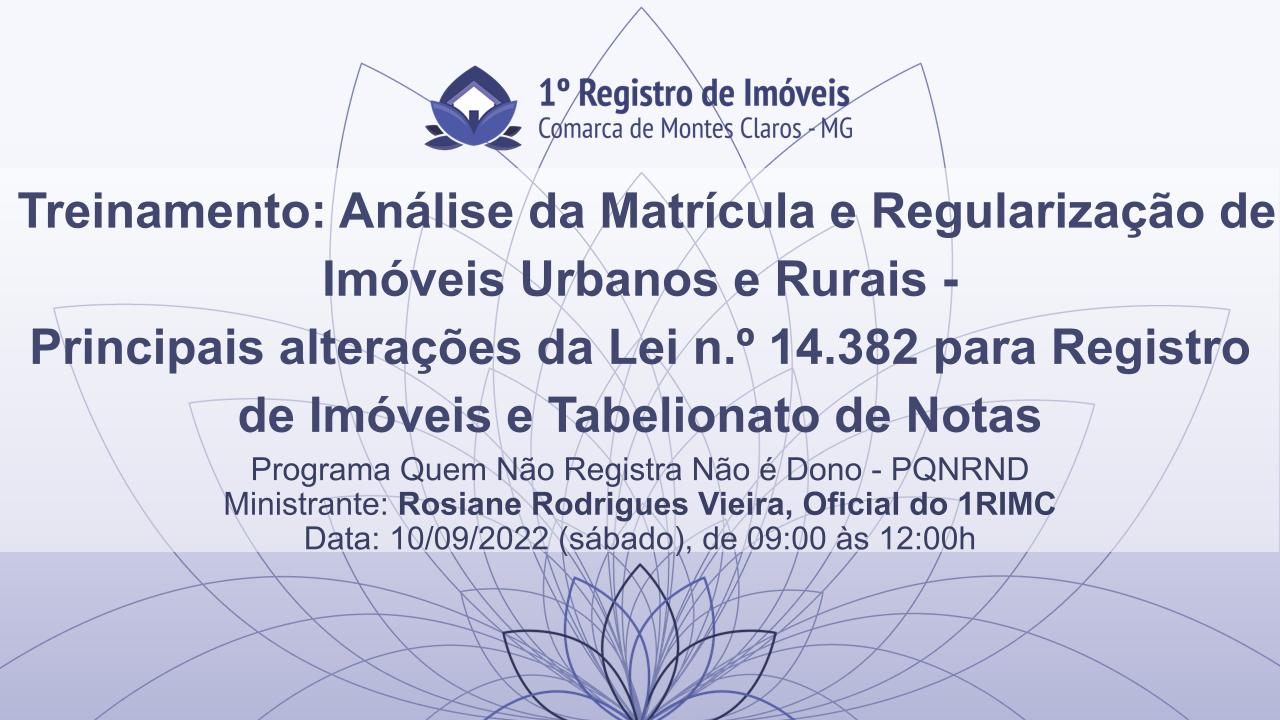 Análise da Matrícula e Regularização de Imóveis Urbanos e Rurais para Registros de Imóveis e Tabelionatos de Notas