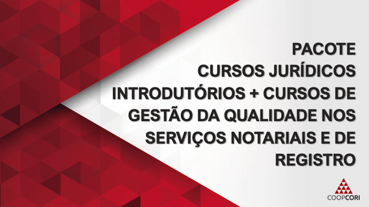 Pacote Cursos Jurídicos Introdutórios + Cursos de Gestão da Qualidade